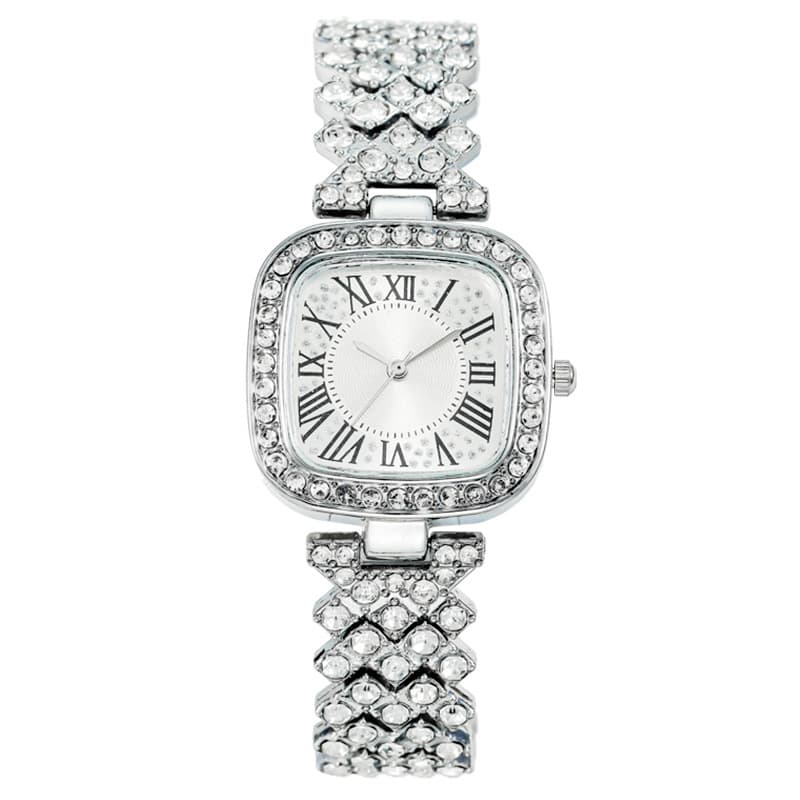Square Diamond-studded Star Fashion Women's Watch Bracelet For Women