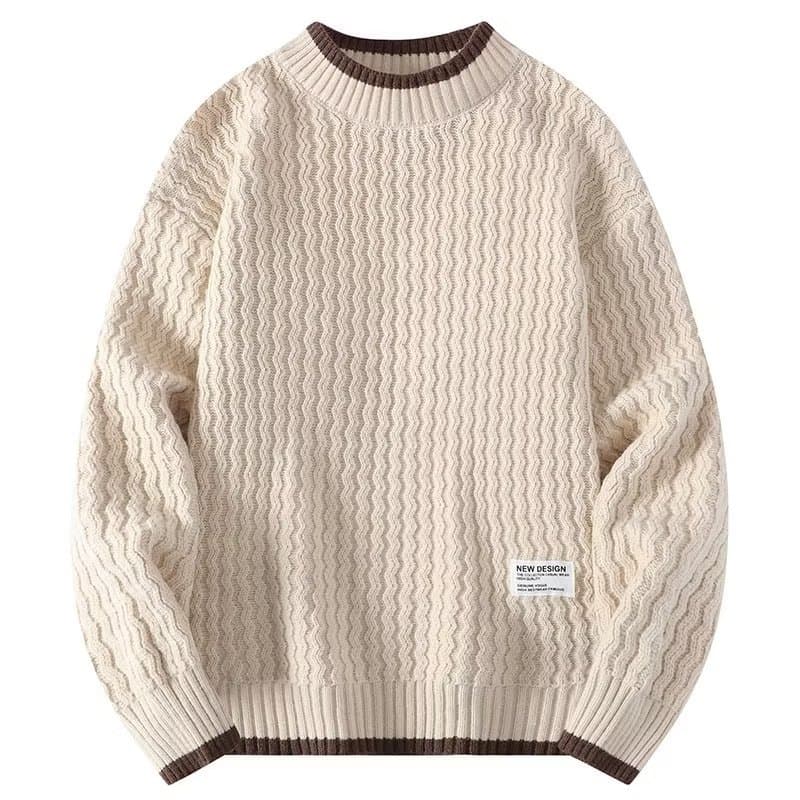 Men's Clothes Autumn And Winter Sweater Men All Fashion Loose Knitwear Ins Port Wind Lazy Sweater Coat