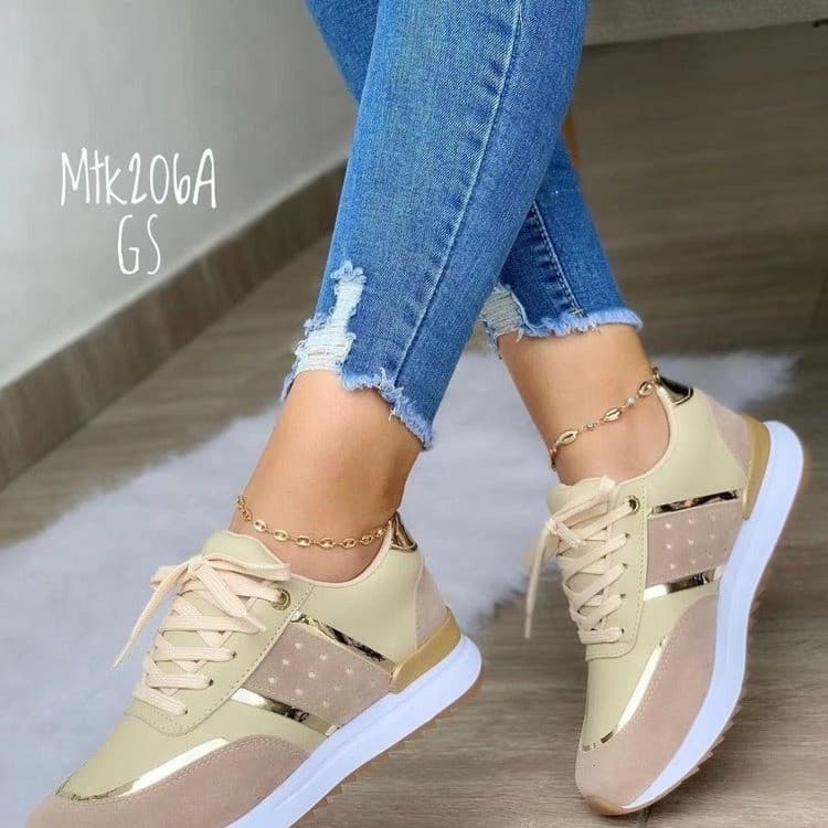 Women's Shoes Large Size Sports Casual Shoes Summer New Thick Bottom Casual Shoes Strap Sports Women's Shoes
