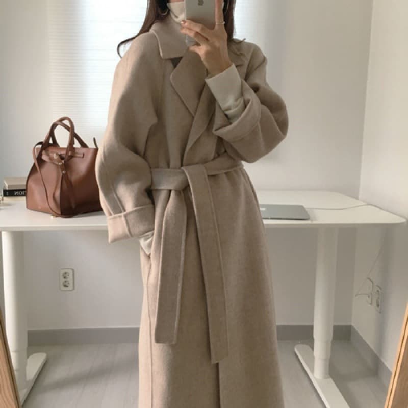 Women's Clothing Off season clearance woolen coat for women 2024 autumn and winter new small size medium length woolen coat