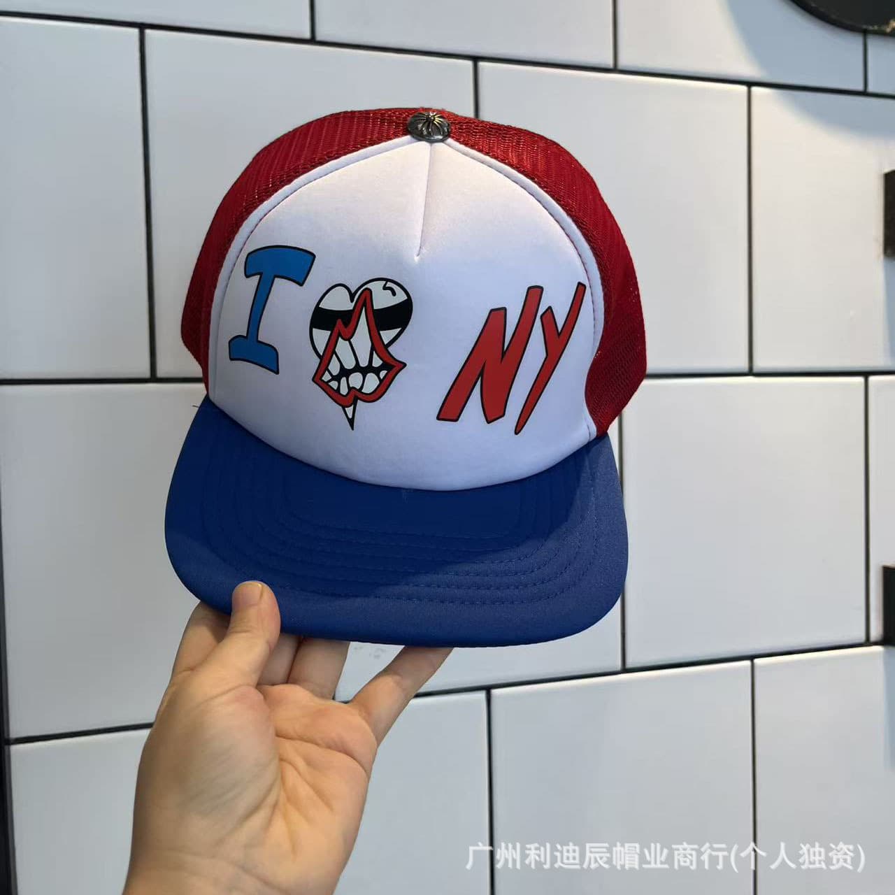 Casquette de baseball tendance américaine 2026 pour couple, style hip-hop, brodée, à visière plate.