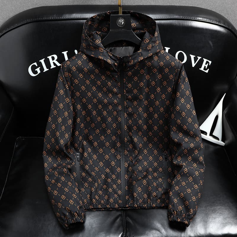 Men's Clothing Station Foreign Trade Men's Jacket Autumn New Trendy Fashion Hooded Jacket Cold Proof Tops And Coats For Men