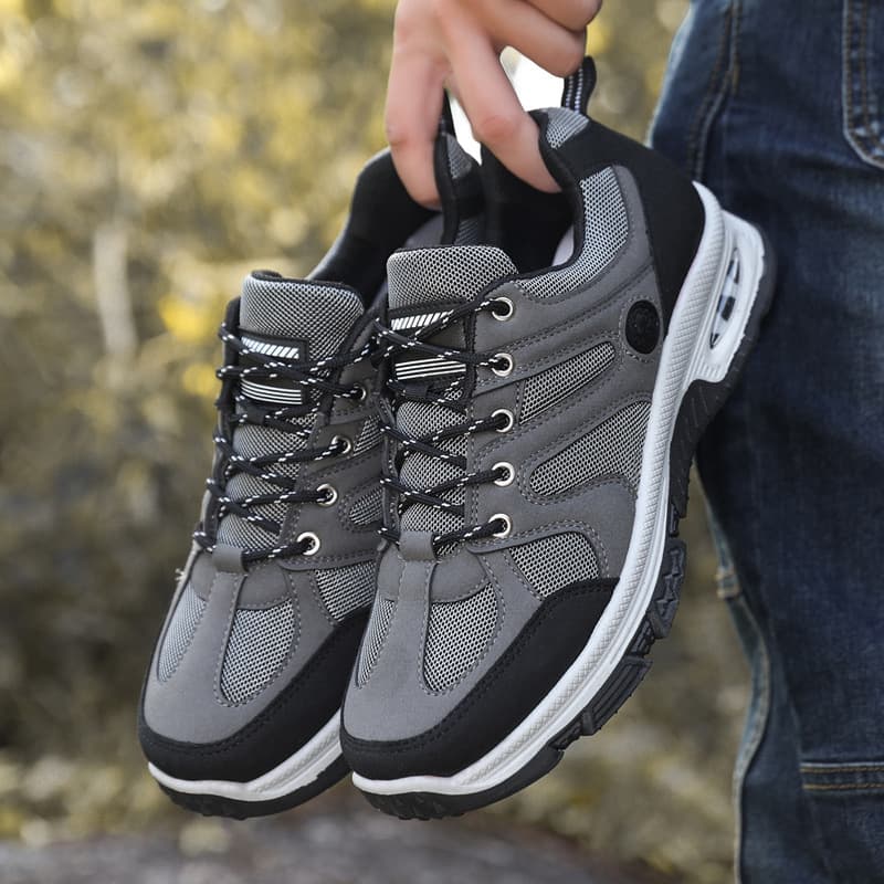 New Outdoor Fashionable Breathable Mesh Anti slip, Wear resistant, Work Safety Shoes, Men's Shoes