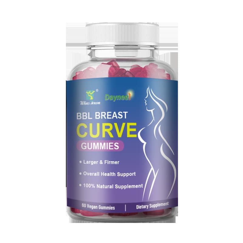 bbl Breast Curve Gummies Private Label Vitamin Supplement