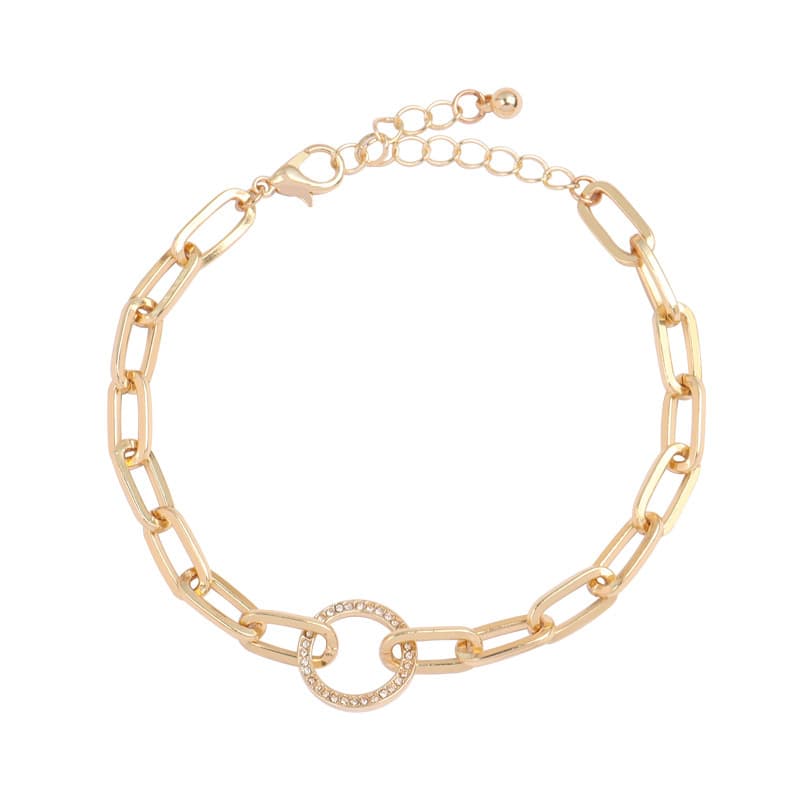 New style bracelet for women, light luxury, niche design, versatile accessories, ins trendy and fashionable, personalized student hand jewelry