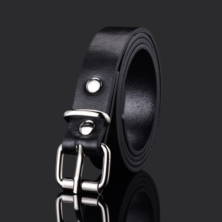 2026 New Women's Simple Versatile PU Small Waist Student Children's Belt In Stock Wholesale