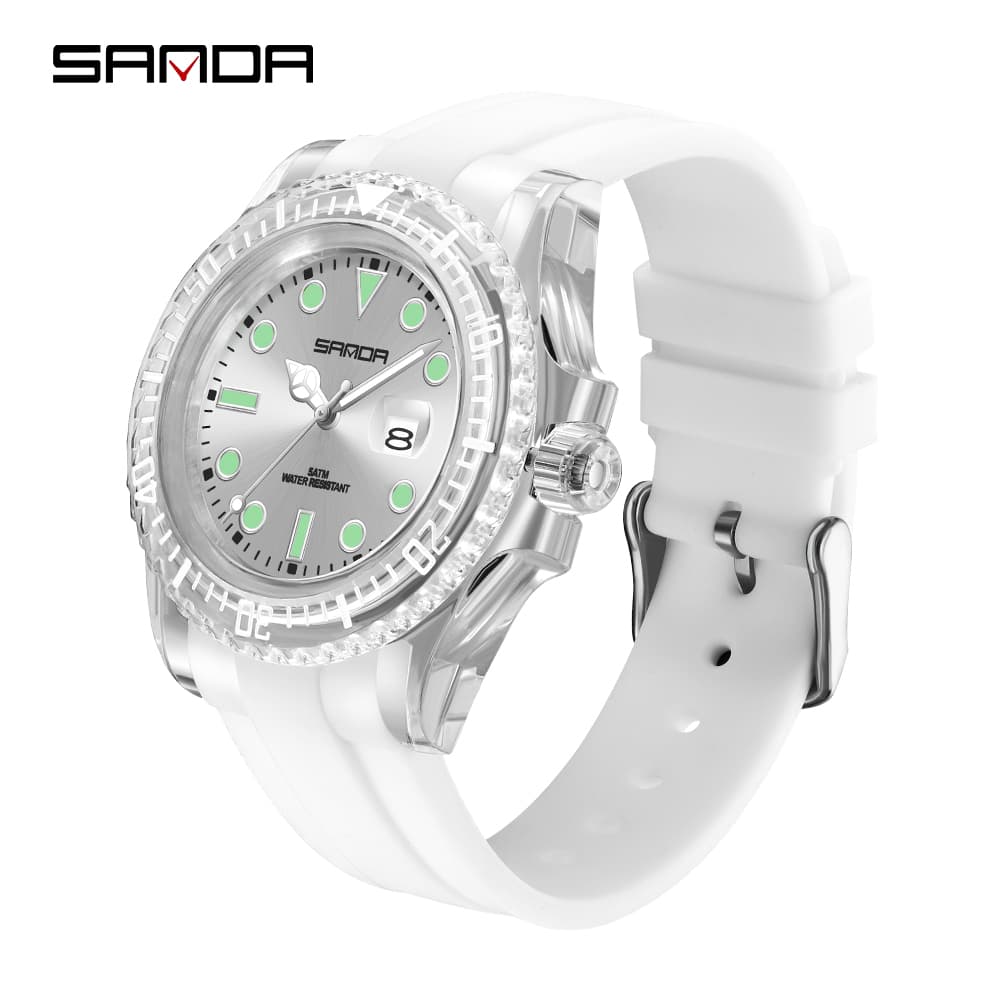 SANDA 2023 New Casual Women's Watch Waterproof Fashion Quartz Watch Women's Watch Women's Clock Relogio Femino