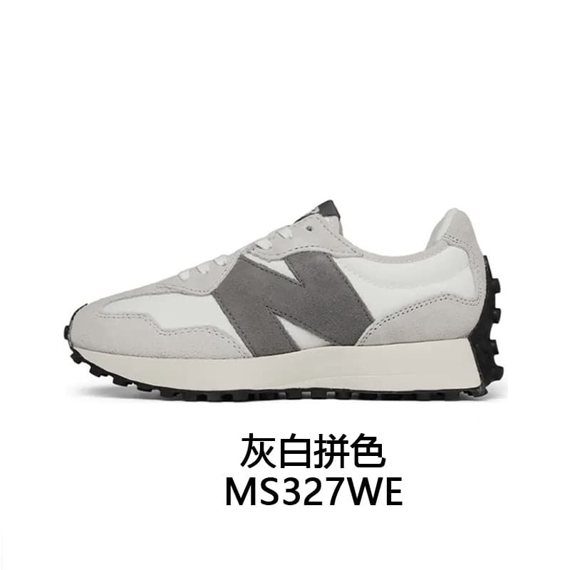 Nouvelle version pure originale haute NB327 Sports Newzu gris décontracté semelle épaisse chaussures de course augmentant la hauteur intérieure p