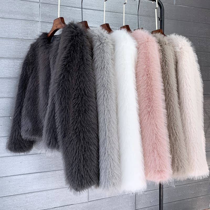 Women's Clothing Toca Coat Solid Color Women's Short Coat