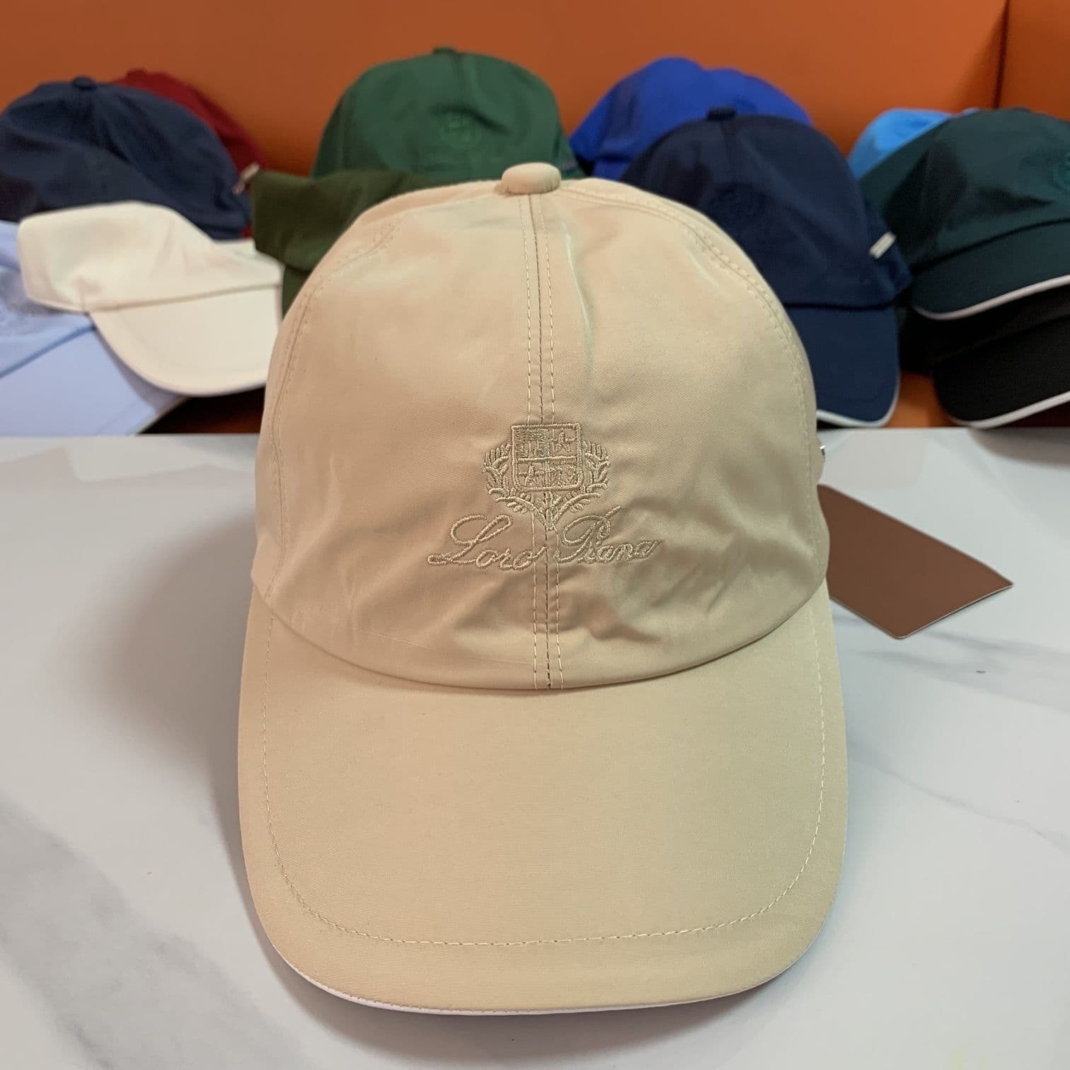Casquette de baseball tendance printemps-été, broderie décontractée, confortable, séchage rapide, style identique.