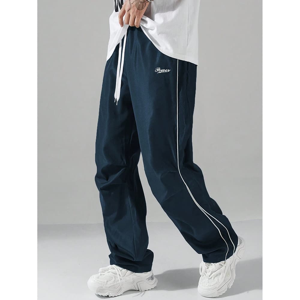 ​​Retro Cargo Pants For Men - Stylish Loose Fit Tactical Joggers With Multiple Pockets, Comfortable Polyester Casual Pants For Outdoor & Daily Wear