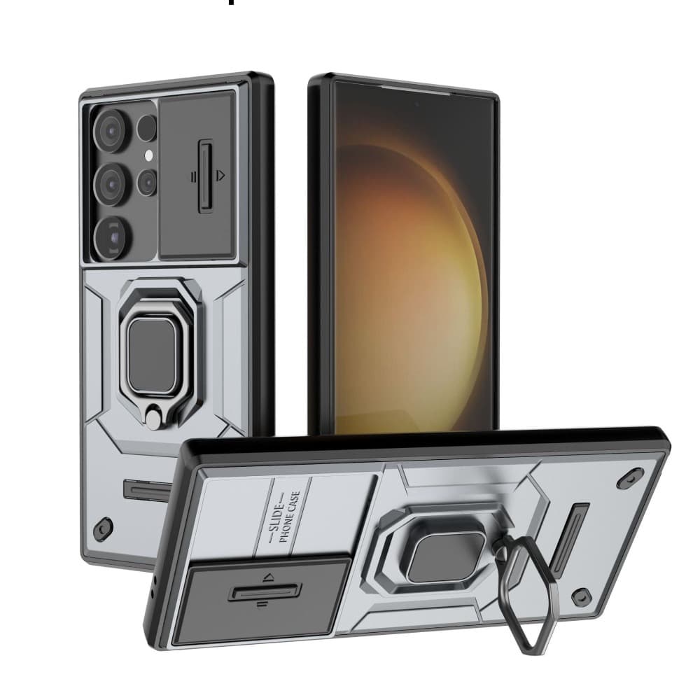 For Samsung Galaxy S24 S23 Ultra Plus + A55 A35 A15 A14 A13 A54 A34 M34 M15 5G A24 4G Camera Protection Ring Holder