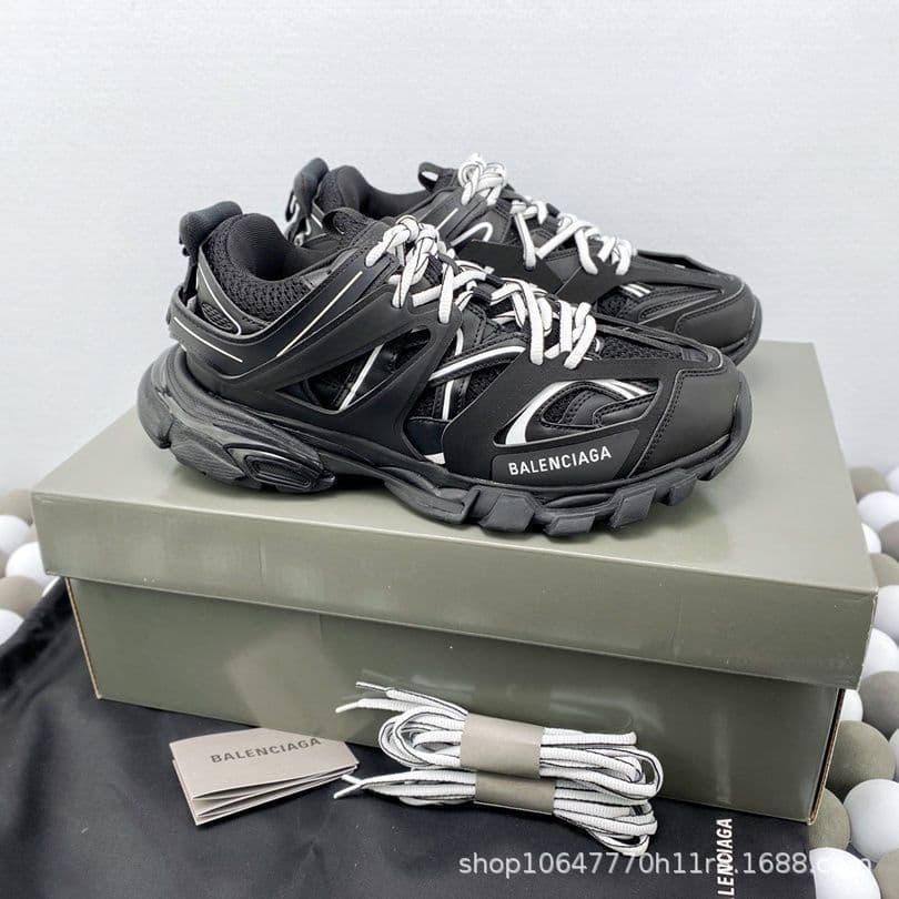 Chaussures de sport décontractées tendance, style papa, taille S, Paris Track 3.0 de troisième génération, avec éclairage LED intégré. Dispon