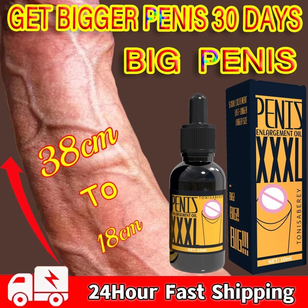 Permanent Thickening, Growth Enlargement Massage Men's Erection Lubricant Lncrease XXL Plant Extracts Massage Oil 2023 hot