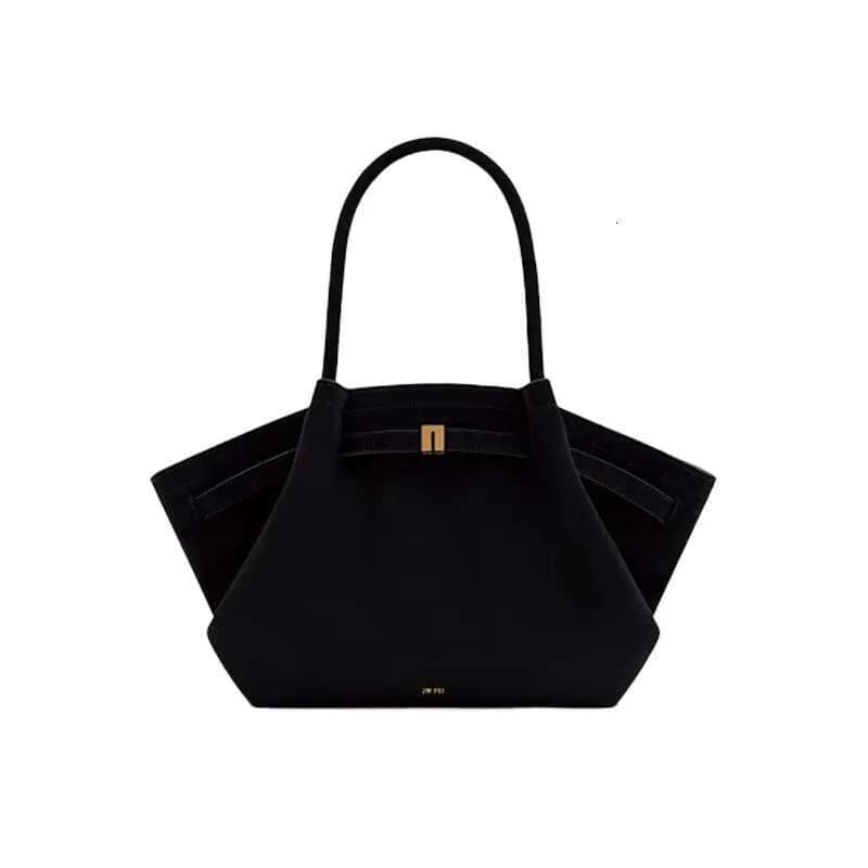 New Handbag Matte Suede Leather Shoulder Women's Bag Large Capacity