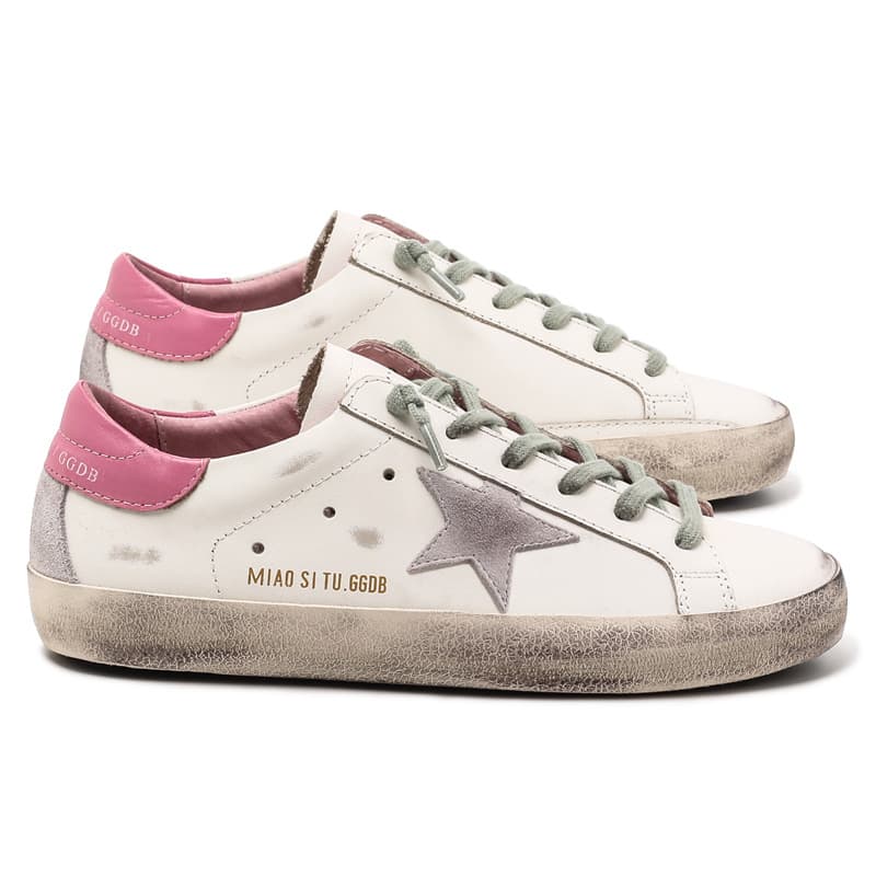 Baskets plates unisexes blanches en cuir véritable, style coréen, chaussures décontractées et confortables