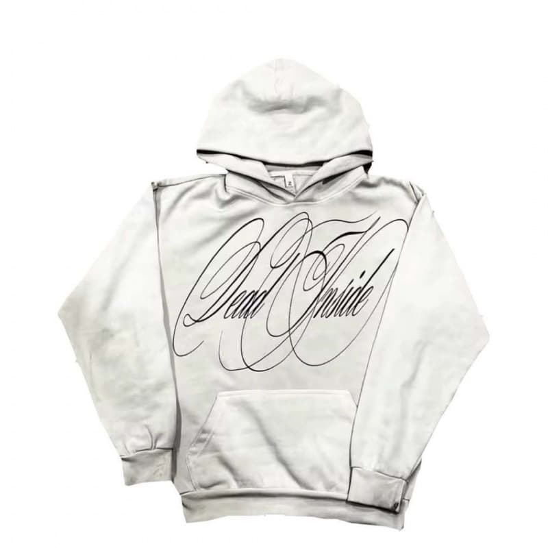 Men's Clothing New Hooded Sweatshirt Printed American Trend Punk Top Jacket Sweatshirt Loose Casual Sports Hoodie