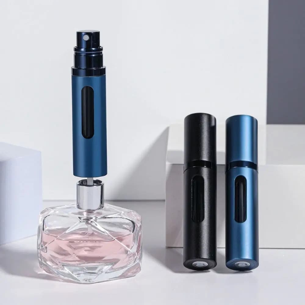 Bottom Filling Portable Perfume Spray Empty Bottle 8ml High Grade Real Glass Material Perfume Sub Bottle