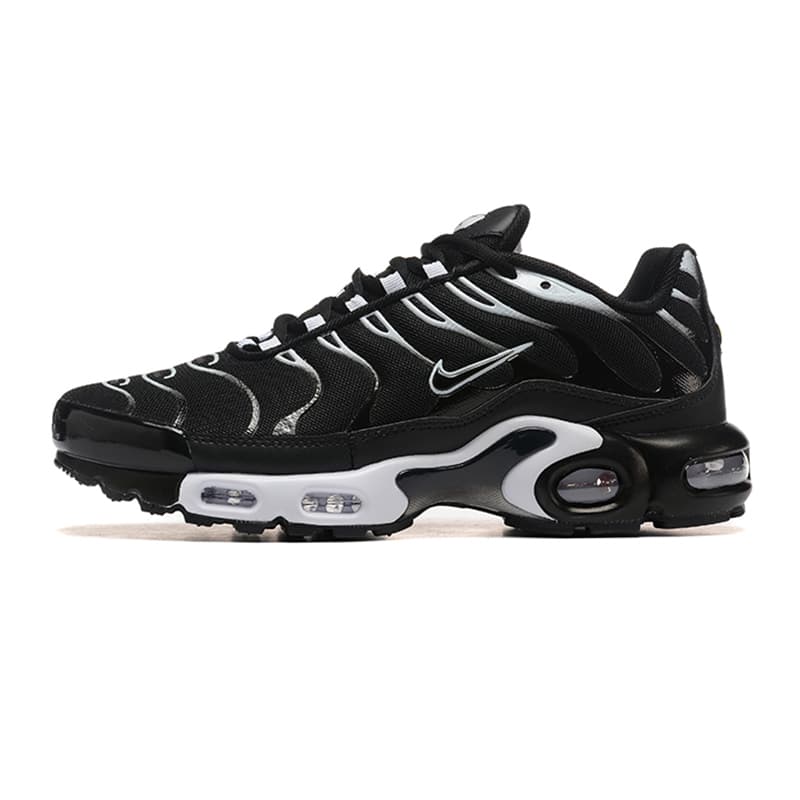 Chaussures de running Air Maxx TNS pour homme, de haute qualité, triple noir et blanc, gris fumé, baskets de créateur.