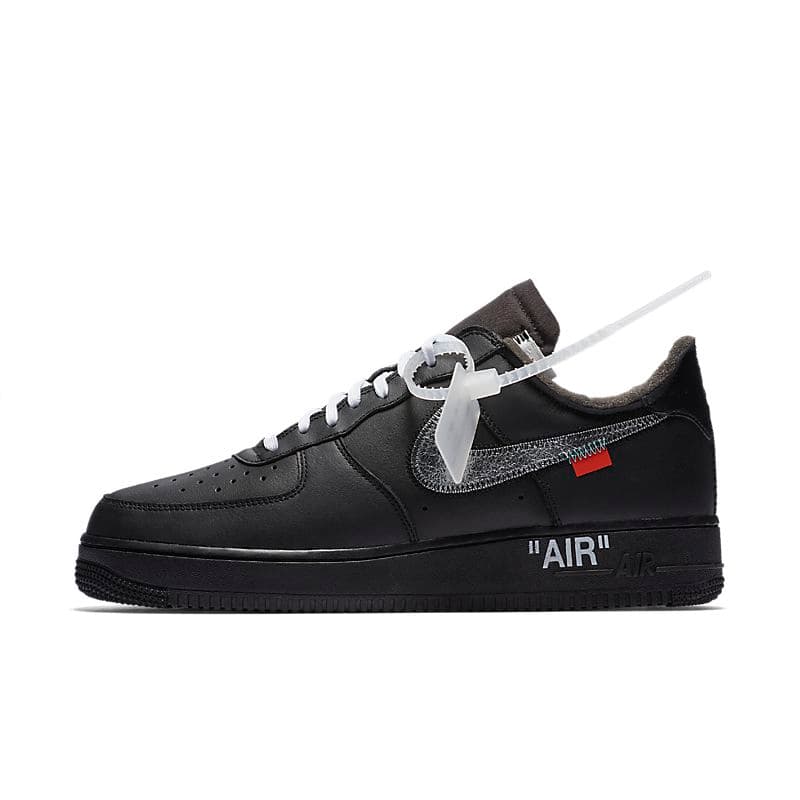 NIKES 2024 Big Stock OffS White X AirS MaxS ForceS 1 Af1S MOMA MCA Hommes Chaussures de course Bleu Argent Volt Vert Bas Noir et Blanc Baskets de cr