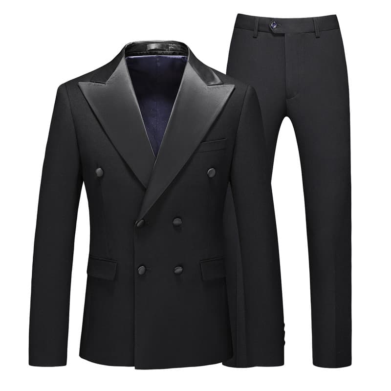 CT 3D Model - Men's Set Three-Piece Groom Wedding Host Formal Wear Banquet Suit