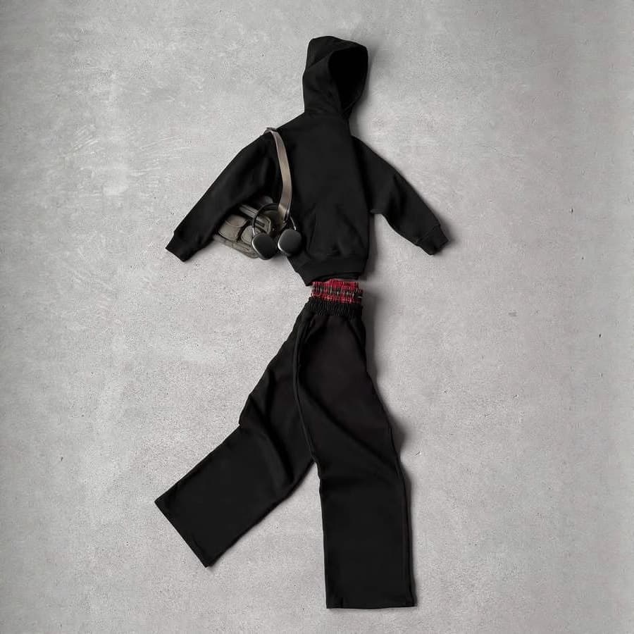2025 Trendy Brand American Retro Street Hip Hop Loose Casual Double Waist Pants