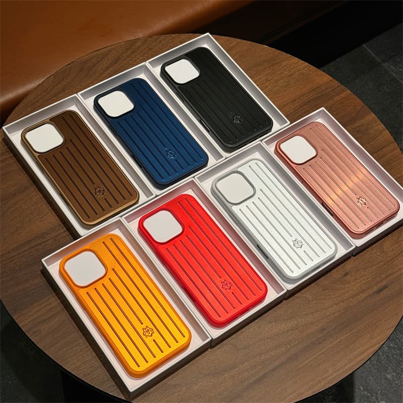 Genuine Aluminum Alloy IPhone Case - Full Coverage Compatible With 17 Pro Max, 16, 15, 14, Premium Metal Cover With Trendy Slim Design