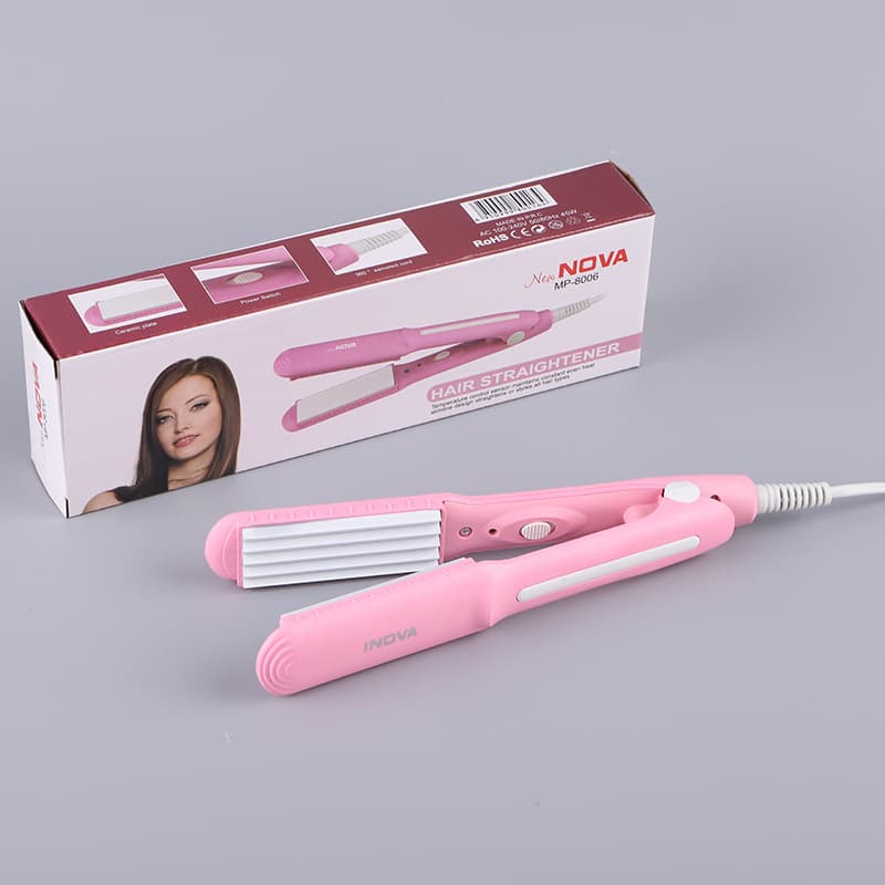 Mini dry and wet corn perm electric clip straightener curler dual-purpose