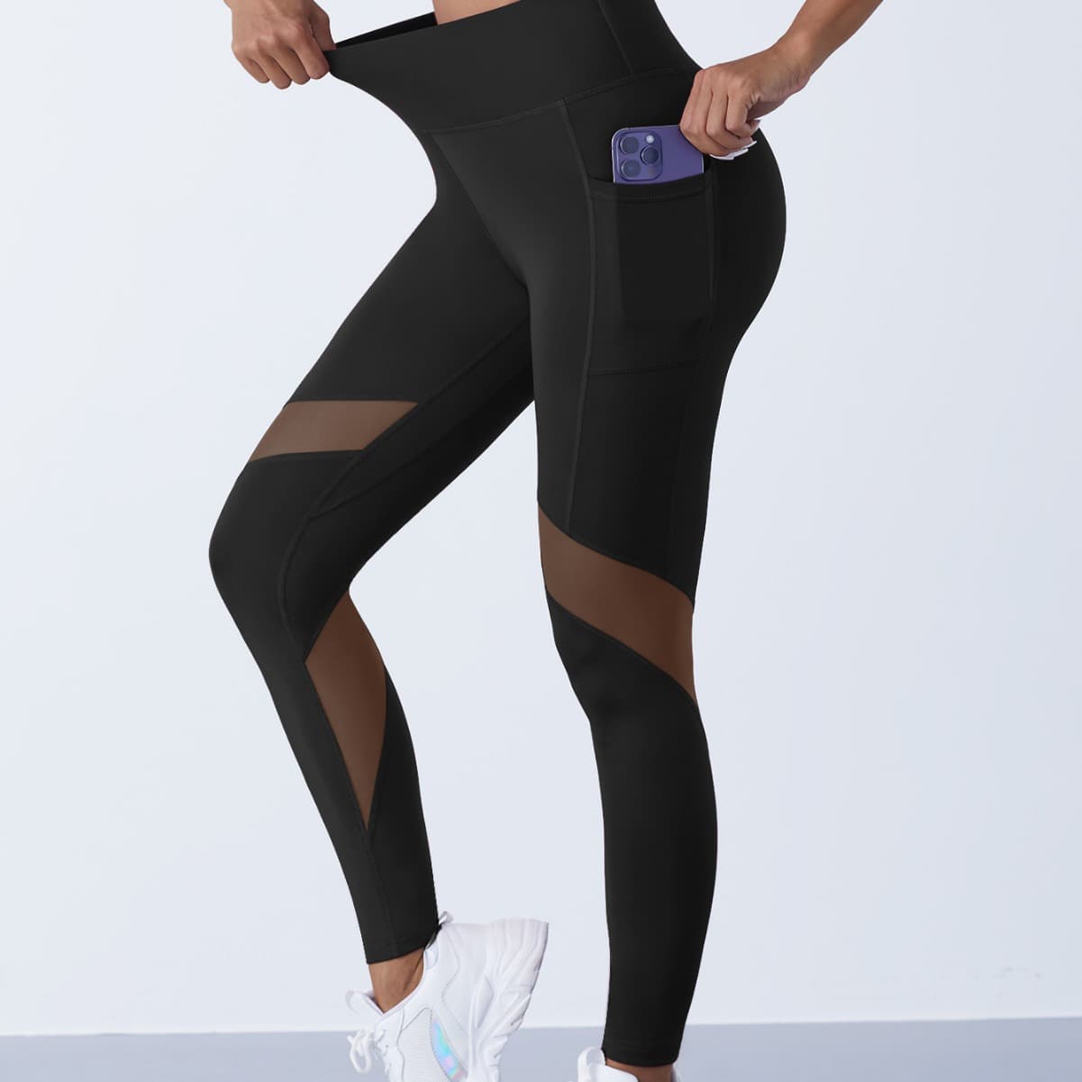 Women's Fashion High-waisted Hip Lift Slimming Yoga Pants