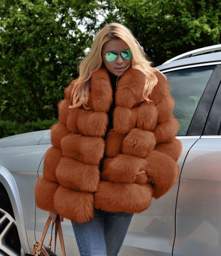 Women's Fur Plush Top Cross-border Women's Rabbit Fur Coat