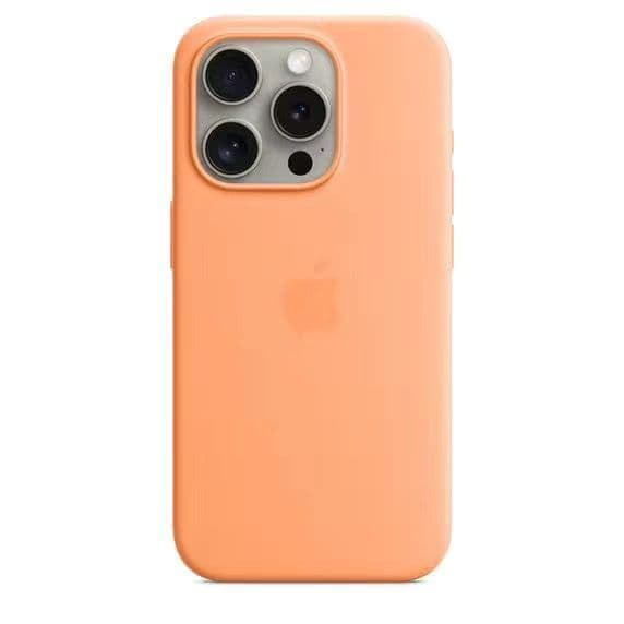 Coque iPhone 15pro avec animation d'attraction magnétique Site officiel 15promax Silicone liquide 15