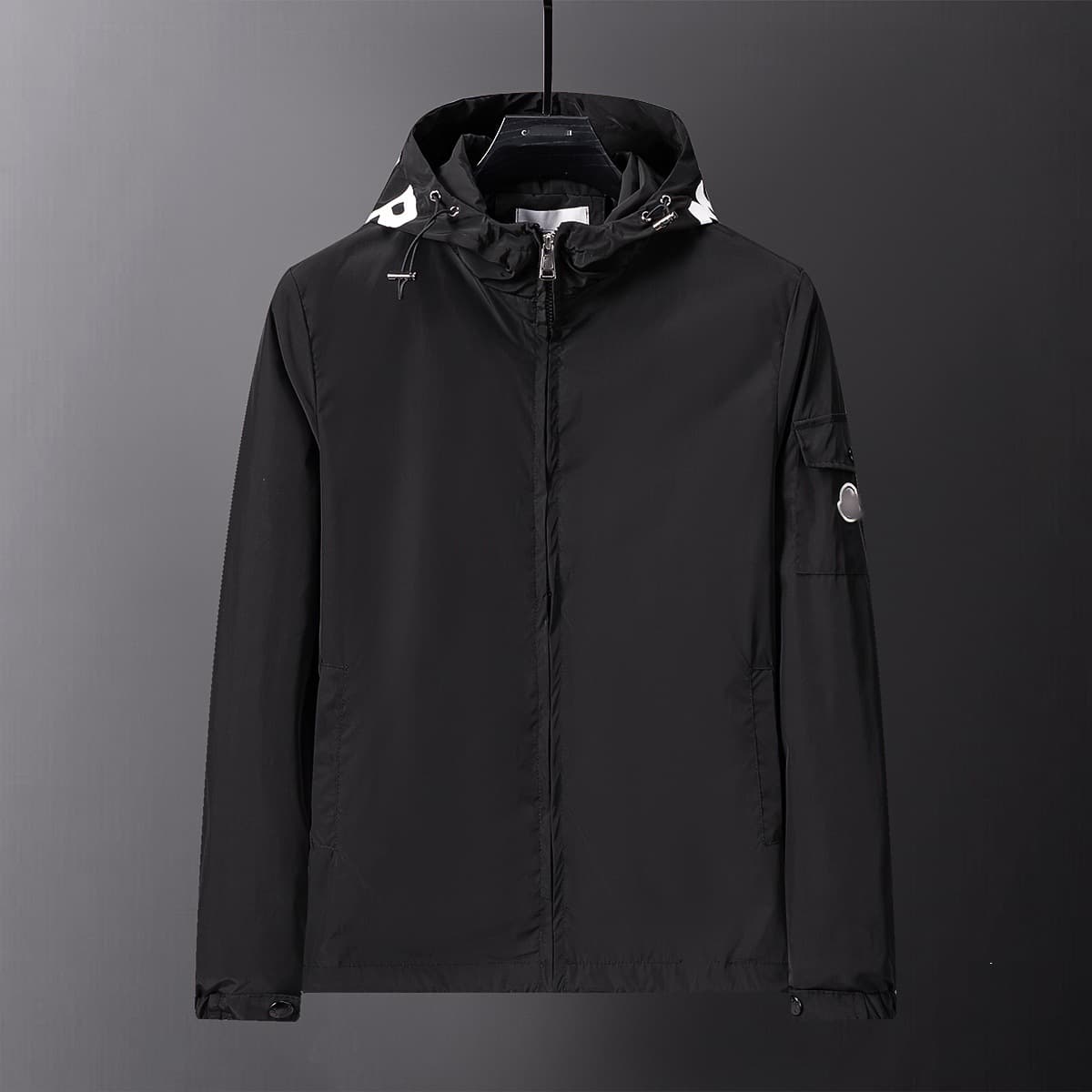 Veste à capuche unisexe automne-hiver de haute qualité, style trench-coat, taille asiatique.