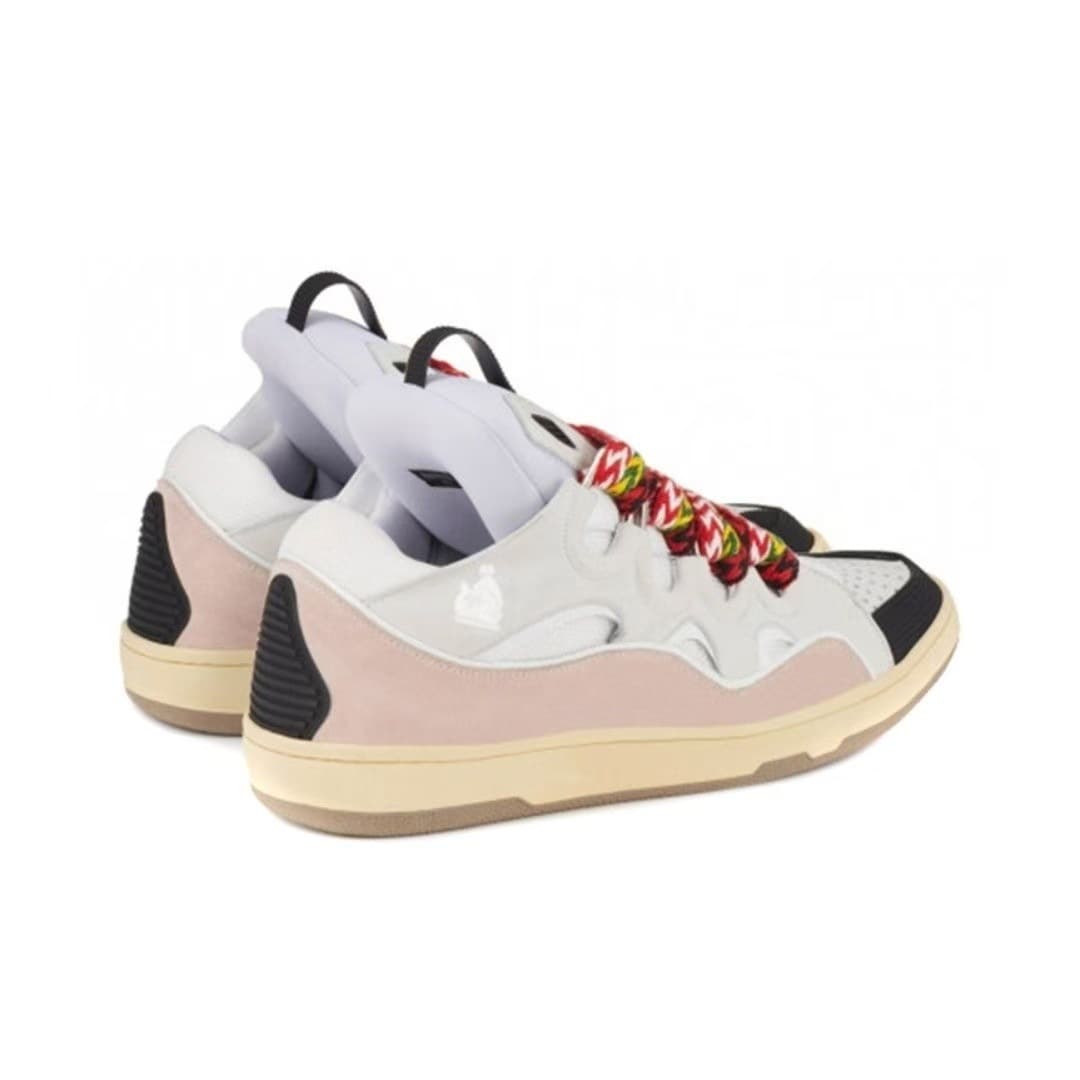 Chaussures de sport décontractées rétro en cuir véritable patchwork, style européen et américain, pour hommes et femmes.