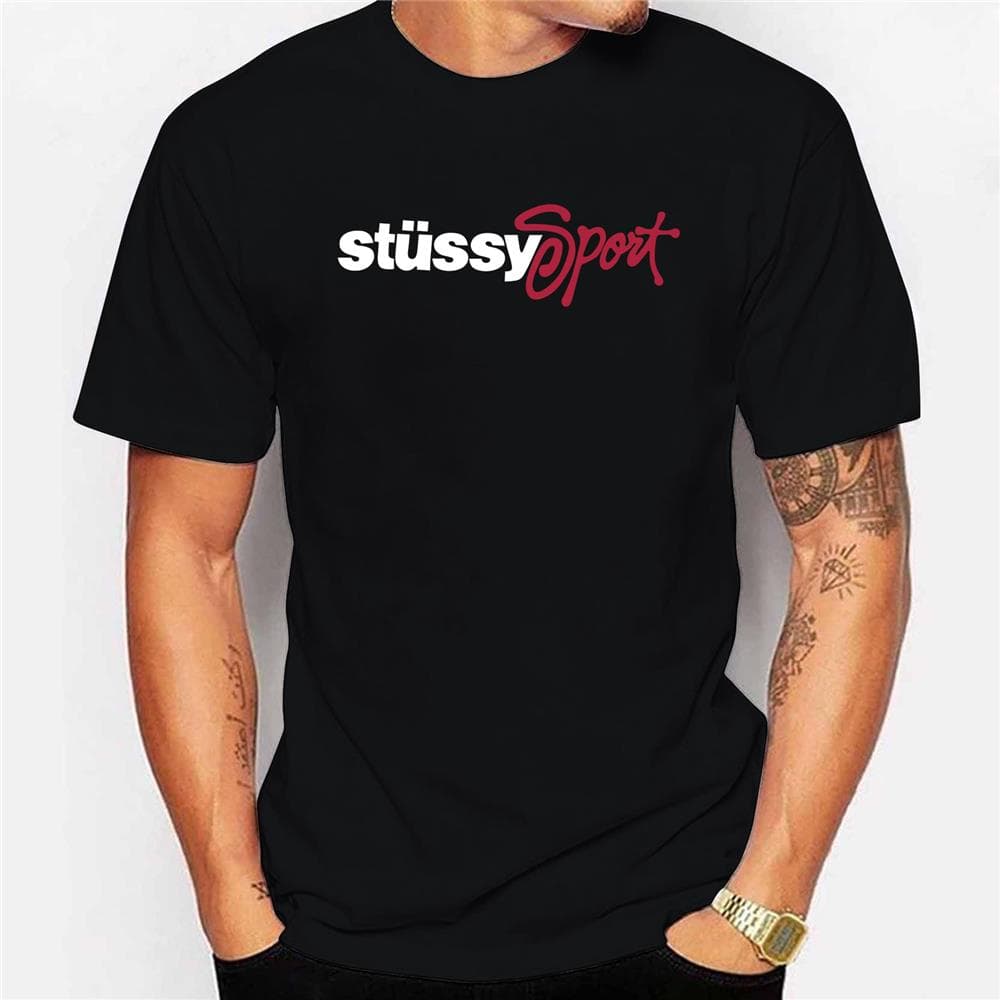 New short Sleeve for Men Autumn Fashion Cotton Solid Color Loose Cozy Streetwear Men's Hip hop trend