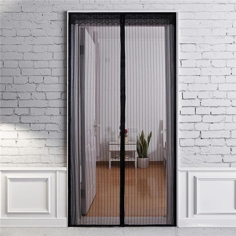 Curtains Gauze Door Summer Anti Mosquito Flying Insect Door Curtain Magnetic Mesh Kitchen Living Room Bedroom
