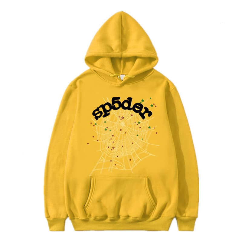 Sweat à capuche et pantalon de survêtement imprimé automne/hiver de la série Spider 555