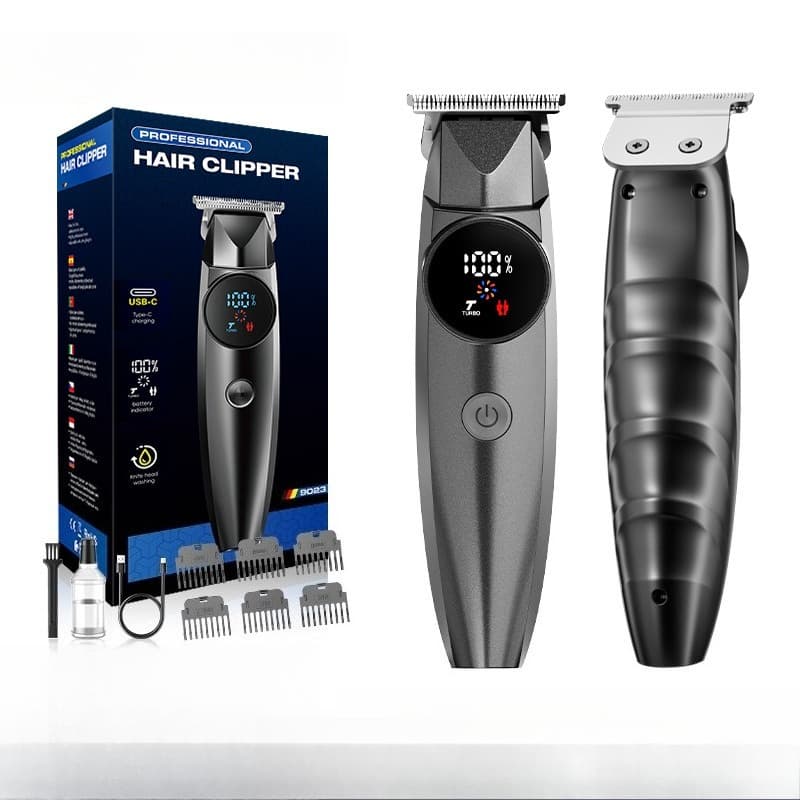 Men's Professional Electric Haircut Hair Salon Bald Hair Cut Fader Household Electric Push Shears Universal Hair Shears