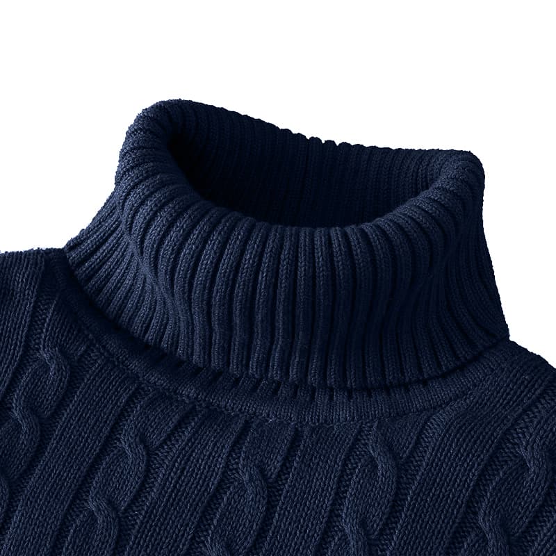 Neue Rollkragenpullover Casual Männer Rollkragen Gestrickte Pullover Warm Halten Männer Jumper Woolen Pullover