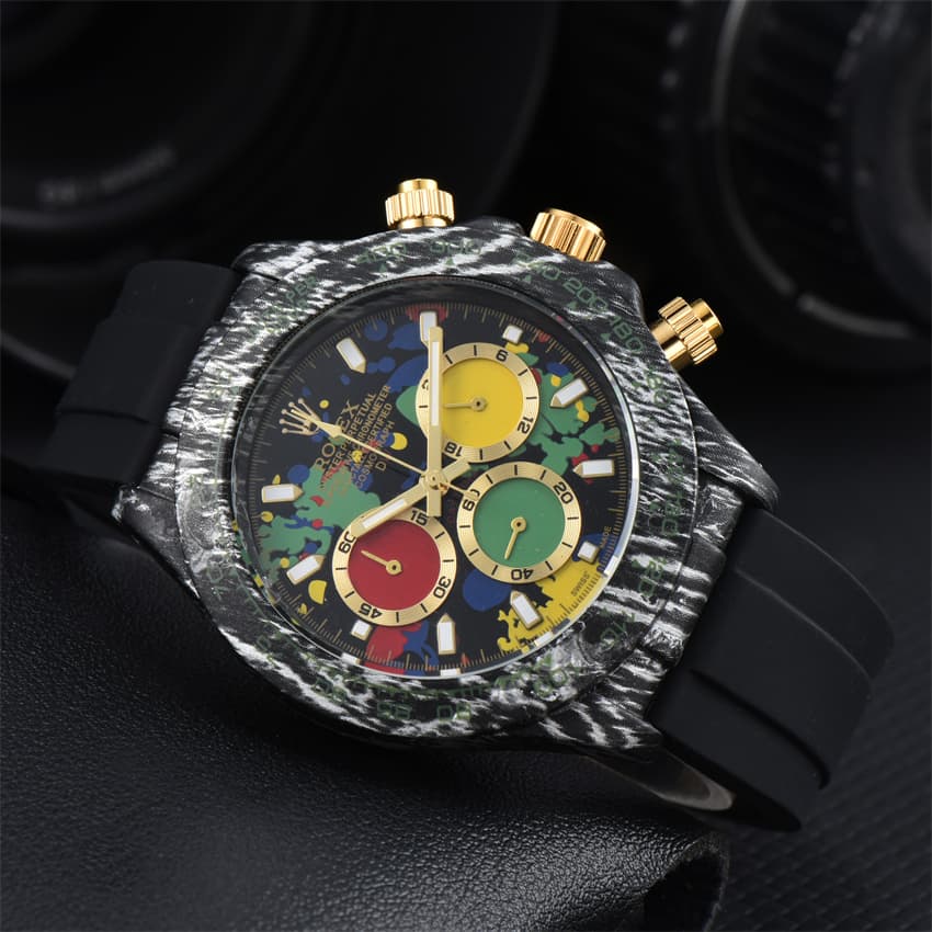 Montre Rolex pour homme, mouvement à quartz, sport, mode, affaires, petit pointeur, travail, 2024