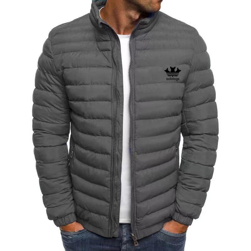 2024 Winter Simple Atmosphere Men's Cotton Clothes Casual Fashion Trend Loose Cotton Coat Jacket