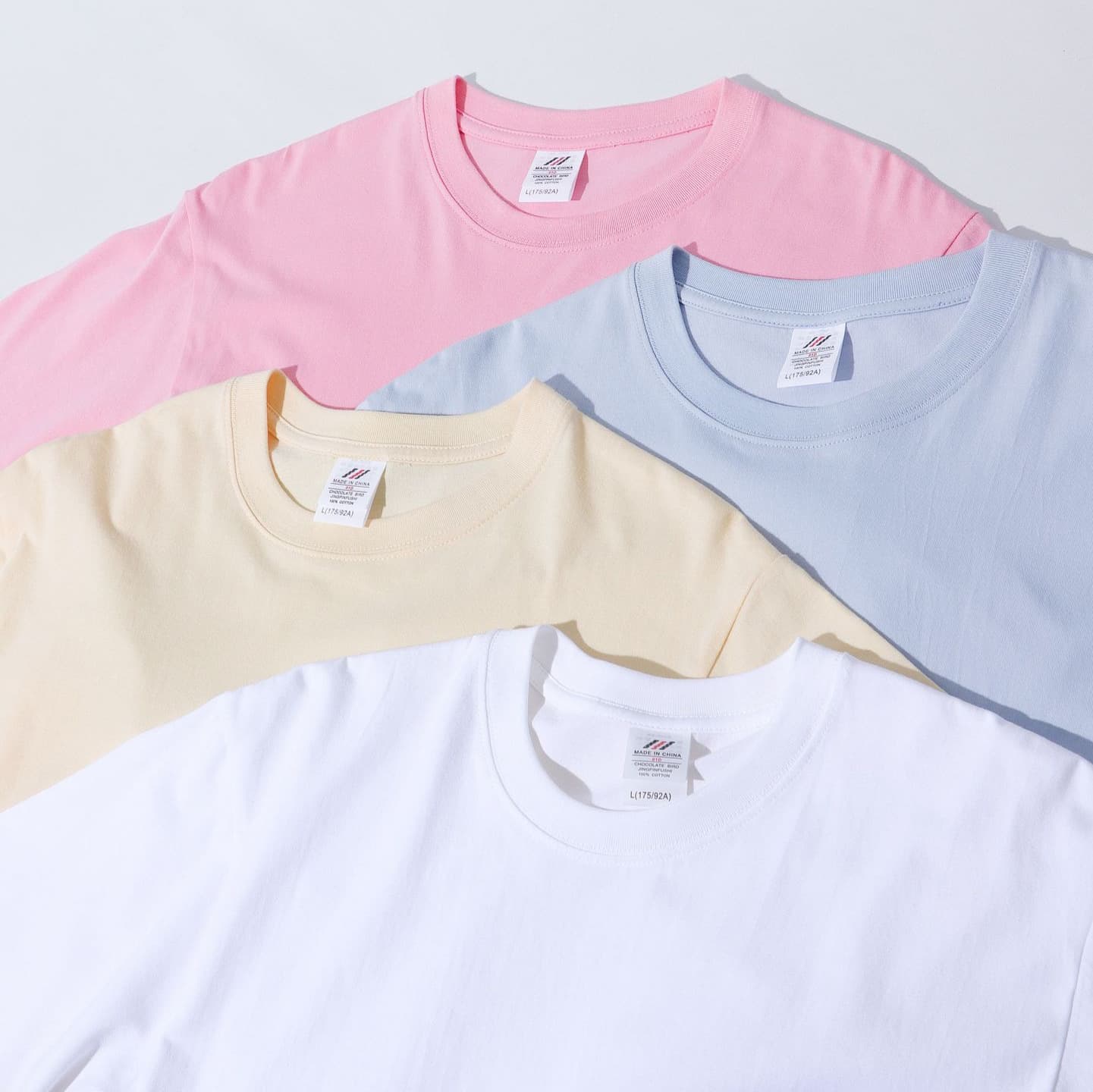 Men's Clothing New Spring/Summer 230g Japanese Combed Cotton Solid Color Short Sleeve T Shirt For Men And Women Simple Basic Pullover Undershirt