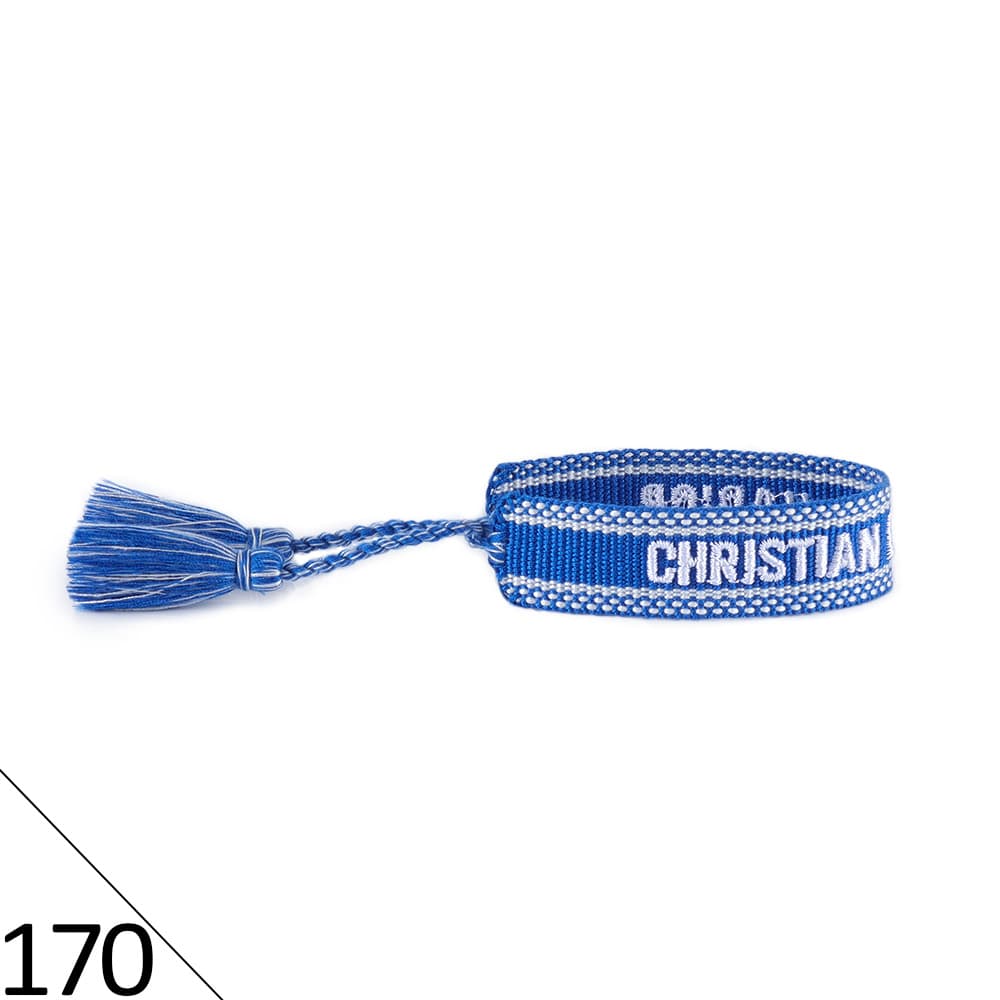 Bracelet unisexe tendance avec lettres tressées