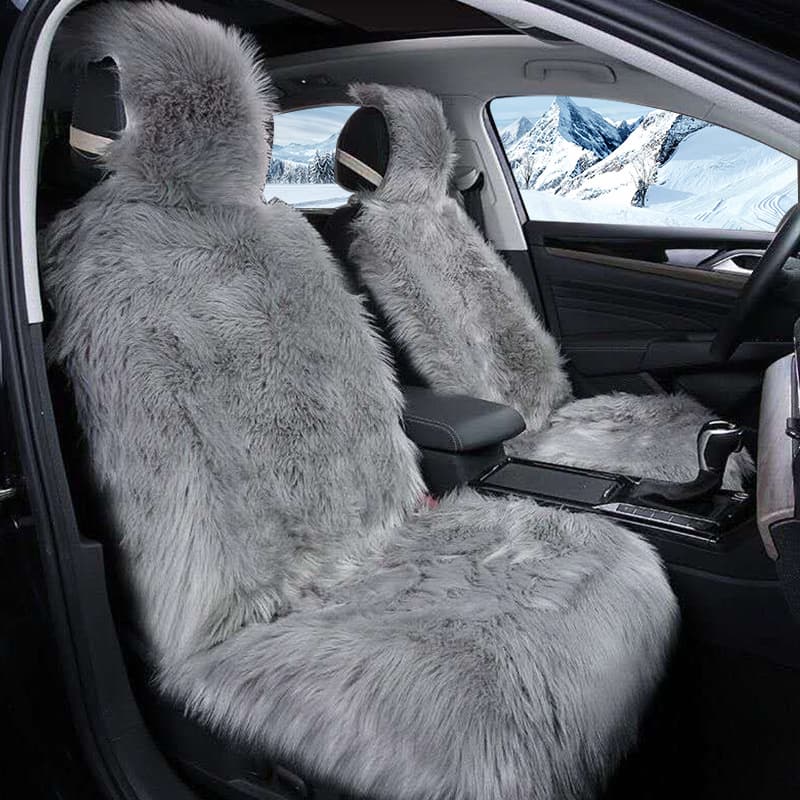 Plush Seat Cushion With Backrest Universal Seat Cushion Seat Cover