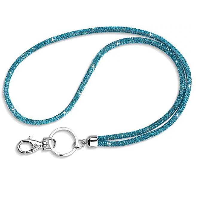 Men And Women's Jewelry Rhinestone Full Diamond Lanyard Diamond Lanyard Cross Body Flash Diamond Bracelet Key Chain