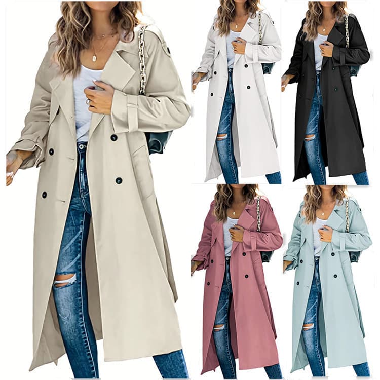 Women's clothing windbreaker coats