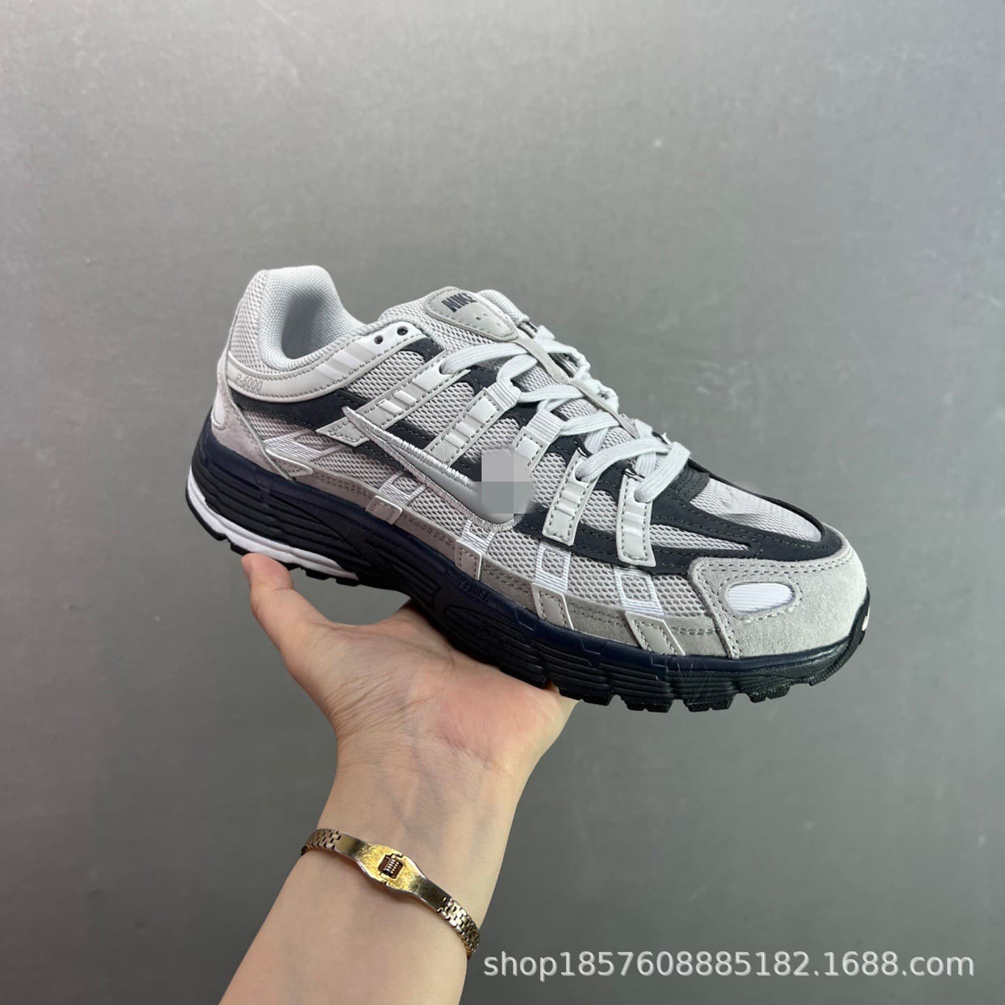 Chaussures de sport unisexes P6000 de haute qualité, style papa, en maille respirante, pour couples, style rétro running.