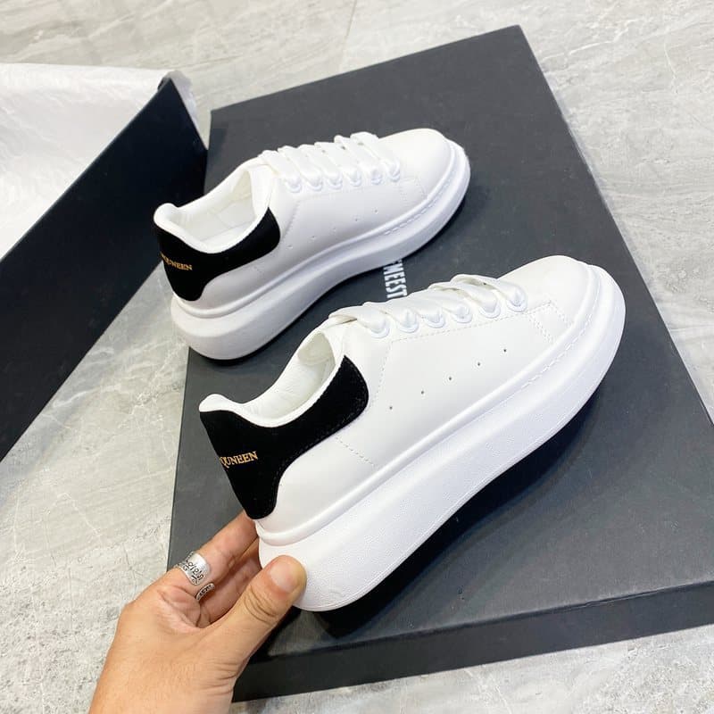 Chaussures pour femmes, chaussures pour hommes, chaussures blanches, chaussures à semelles épaisses, chaussures de sport décontractées