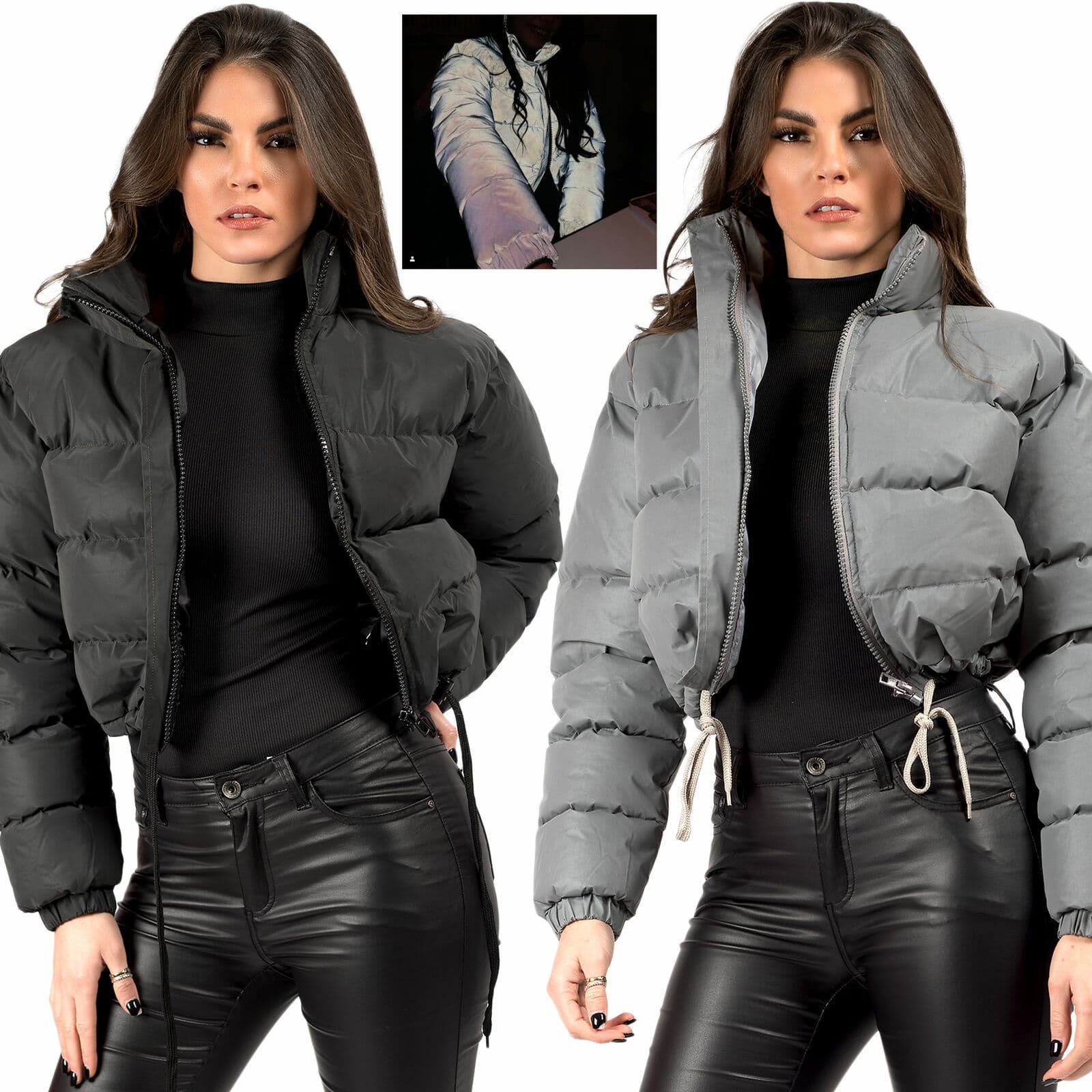 Women's Short Warm Bubble Coat Bread Jacket Warm Jacket Jacket