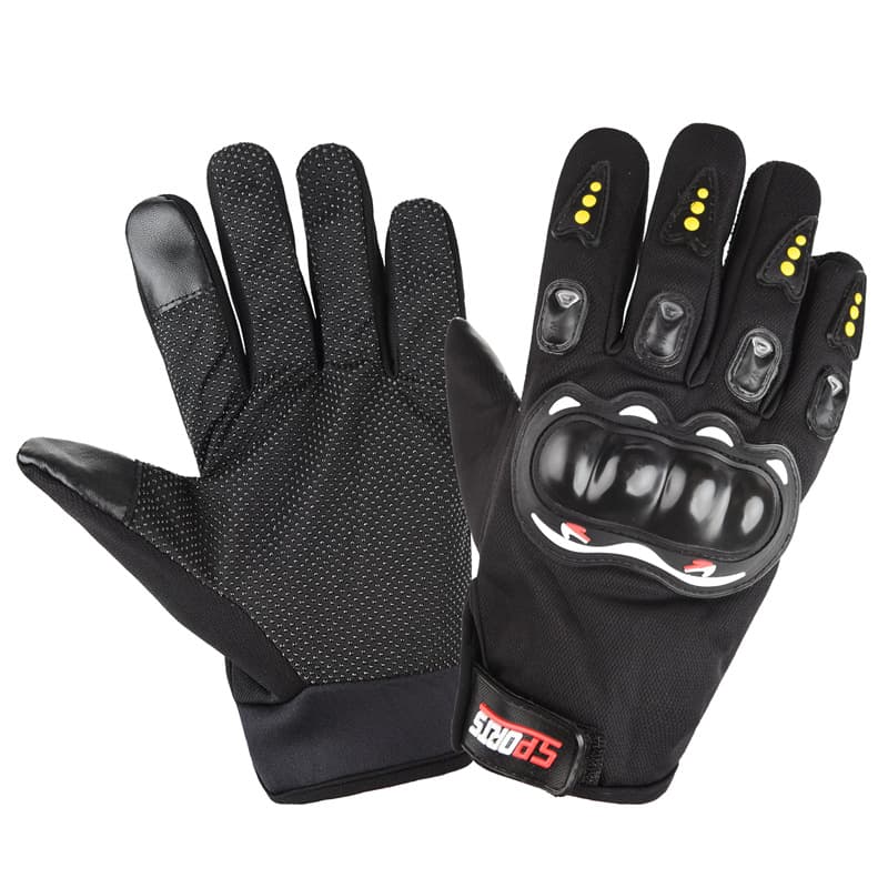 Motorcycle motorcycle gloves outdoor sports breathable non-slip long finger half finger touch screen protective riding gloves wholesale