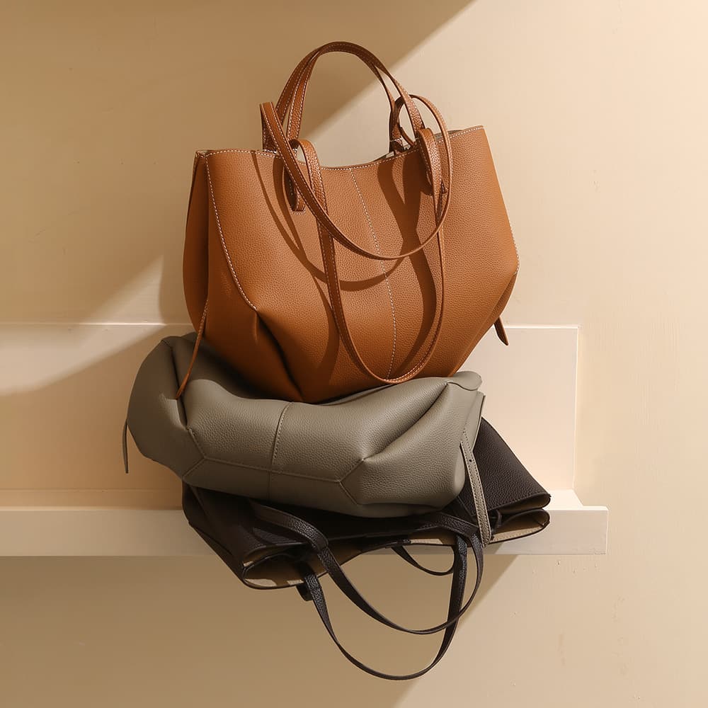KOSÉ Top-grain Cowhide Tote Bag, A 2025 New Niche Design Handbag, A Luxurious, Lightweight Crossbody Bag For Women.